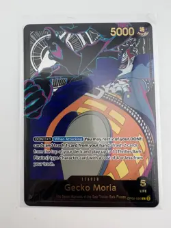 Gecko Moria SPR Gold Leader EB02 OP06-080 - One Piece Card Game SP - Image 3