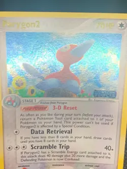 Porygon2 12/115 Reverse Holo - ex Unseen Forces Pokemon Card - NM - Image 3