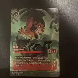 Scar Heartless Hunter Enchanted Set Championship Promo Card 14/P2 NM English - Image 1