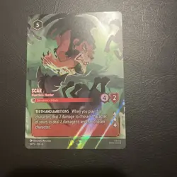 Scar Heartless Hunter Enchanted Set Championship Promo Card 14/P2 NM English - Image 2