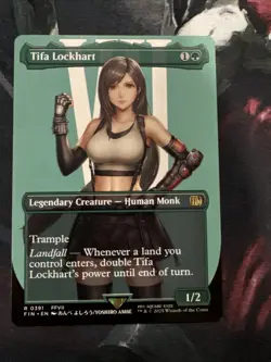 Tifa Lockhart (Non-foil) [Borderless] Final Fantasy 0391 Rare MTG - Image 1