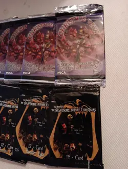 13 X Nightmare Before Christmas Booster Expansion Packs NECA sealed card game - Image 4