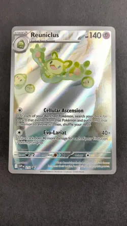 Pokemon TCG Card White Flare Promo Reuniclus 212 Illustration RARE A - Image 1