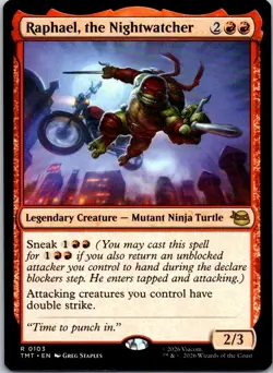 RAPHAEL, THE NIGHTWATCHER 0103 R TEENAGE MUTANT NINJA TURTLES - Image 1