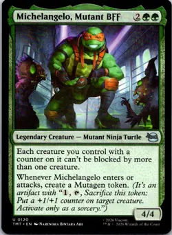 MICHELANGELO, MUTANT BFF 0120 UC TEENAGE MUTANT NINJA TURTLES - Image 1