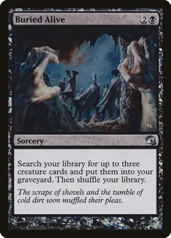 Buried Alive - Foil Premium Deck Series: Graveborn LP MTG - Image 1