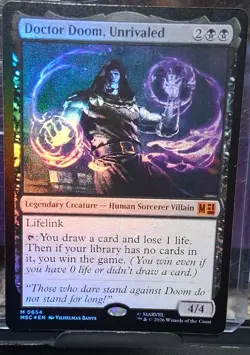 Doctor Doom, Unrivaled Commander: Marvel Super Heroes Foil - Image 1