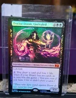 Doctor Doom, Unrivaled Commander: Marvel Super Heroes Foil - Image 2