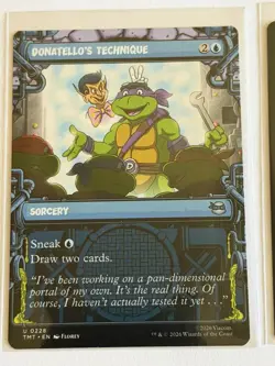 Donatello's Technique Borderless Teenage Mutant Ninja Turtles 228 - Image 1