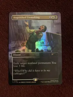 Anguished Unmaking (2298) (Rainbow Foil) Secret Lair Drop Foil - Image 1