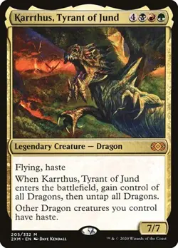 Karrthus, Tyrant of Jund - Foil Double Masters LP MTG - Image 1