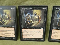 Magic the Gathering: 3x Fledgling Djinn - Image 2