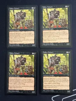 4x Fallen Askari Visions LP MTG Magic the Gathering x4 Playset MKE - Image 1