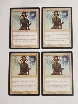 MTG Playset 4x Pacifism (Mirage/White/C) - BGM - Image 1
