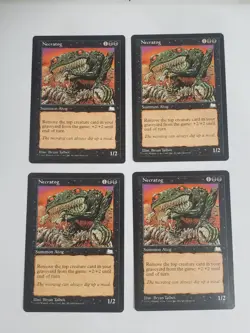 MTG Playset 4x Necratog (Weatherlight/Black/U) - BGM - Image 1