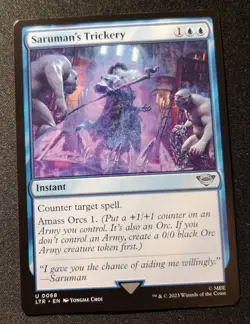 Saruman's Trickery - LTR - MTG - EN - NM - 0068 - Image 1