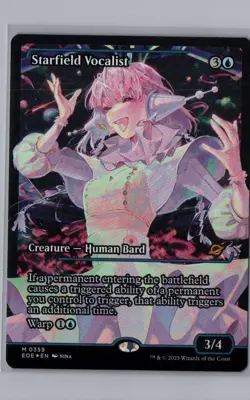 Starfield Vocalist (Showcase) M Edge of Eternities 359 NM - Image 1