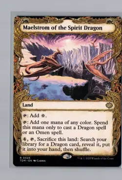 Maelstrom of the Spirit Dragon (Showcase) R Tarkir: Dragonstorm 326 NM - Image 1