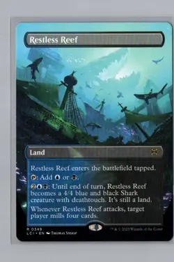 Restless Reef (Borderless) R The Lost Caverns of Ixalan 349 NM - Image 1