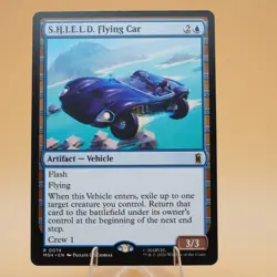 S.H.I.E.L.D. Flying Car | 74 | Regular | Rare | Marvel Super Heroes | MTG - Image 1