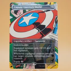 Captain America's Shield | 299 | Regular | R | Marvel Super Heroes | MTG - Image 1