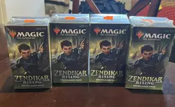 MTG: Zendikar Rising Pre-Release Kit (LOT x4) - SEALED - Image 1
