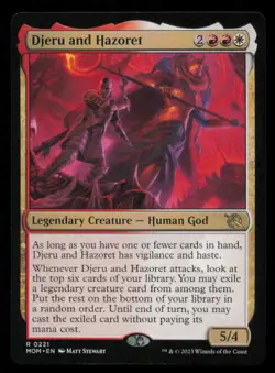 Djeru and Hazoret 221 March of the Machine Magic: The Gathering - Image 1