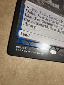 MTG Polluted Delta ZNE 002/030 M NM Regular Mythic - Image 3