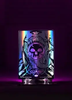 MTG Secret Lair x Marvel's SpiderMan: Mana Symbiote Raised Foil Edition PREORDER - Image 4