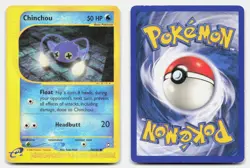 Chinchou 70/147 Common Aquapolis Pokemon LP - Image 3