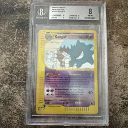 Pokemon Gengar Skyridge Reverse Holo 10 BGS 8 Near Mint - Mint - Image 1