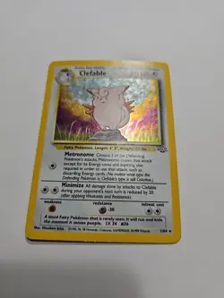 *Clefable!* Pokemon 01/64 Jungle Holo Rare Wotc - Image 2