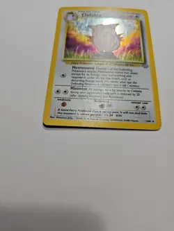 *Clefable!* Pokemon 01/64 Jungle Holo Rare Wotc - Image 3