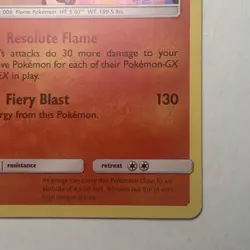 Pokemon TCG DRAGON MAJESTY Charizard 3/70 Holo Rare Holofoil 2018 NM Card - Image 4