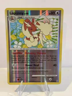 The Pokemon Company Pokemon TCG Lopunny 21/99 Arceus Reverse Holo Rare ENG 2009 - Image 1