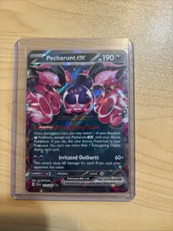 Pokemon Pecharunt EX Holo Shrouded Fable Double Rare 39/64 - Image 1