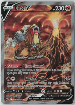 Entei V GG36/GG70 Crown Zenith Galarian Gallery Holo Ultra Rare English - Image 1