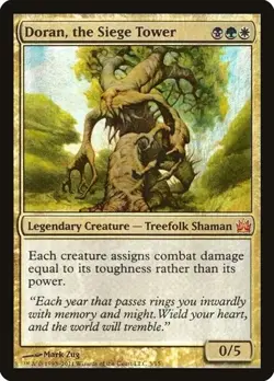 Doran, the Siege Tower - Foil From the Vault: Legends LP MTG - Image 1