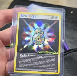 Pokemon TCG Double Rainbow Energy Emerald 87/106 Reverse Holo Rare English 2005 - Image 2