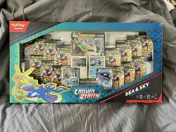 Pokemon TCG Crown Zenith Sea and Sky Premium Collection Box New Sealed - Image 1