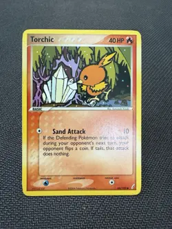Pokemon Torchic 66/100 EX Crystal Guardians Common LP - Image 1