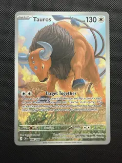 Pokemon Tauros 096/086 Chaos Rising Illustration Rare Mint Pack Fresh - Image 1