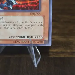 Yugioh ! Red Eyes Black Metal Dragon FMR-001 - Image 4