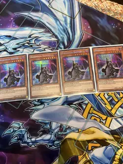 Yu-Gi-Oh! X1 Dimension Shifter 2019 Gold Sarcophagus Tin TN19-EN012 Prismatic NM - Image 1