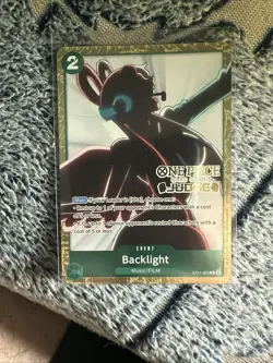 • Backlight • ST11-003 Judge Stamp Uta Promo Foil One Piece TCG LP - Image 1