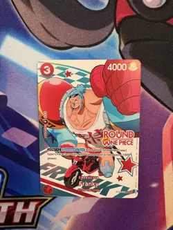 Round 1 Franky English One Piece Promo ST21-011, NM - Image 1