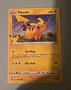 Pikachu - (General Mills) Promo Miscellaneous Cards & Products SWSH039 Holo NM - Image 1