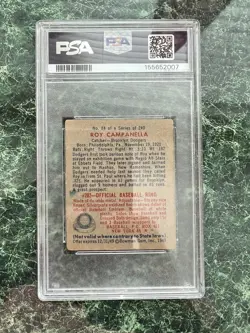 1949 Bowman - Roy Campanella #84 (RC) - HOF - PSA 1.5 - Image 2