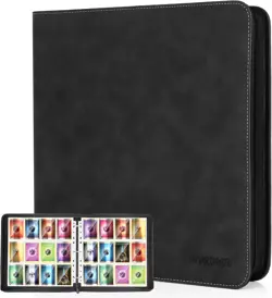 Trading Card Binder for TCG PM MTG OPCG YGO Holds 960 Cards 12 Pockets... - Image 2