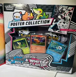 Pokemon Poster Collection Box Prismatic and Black Bolt/White Flare Bundled NEW - Image 3